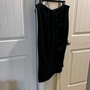 Cider Black Strapless Dress